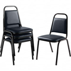 National Public Seating - Stacking Chairs Type: Stack Chairs w/o Arms Seating Area Material: Vinyl - Eagle Tool & Supply