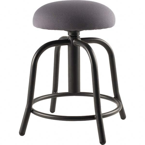 National Public Seating - Swivel & Adjustable Stools Type: Adjustable Height Swivel Stool Overall Height: 25 - Eagle Tool & Supply