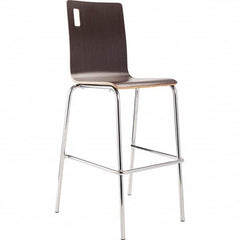 National Public Seating - Stationary Stools Type: Stool with Back Base Type: Standard - Eagle Tool & Supply