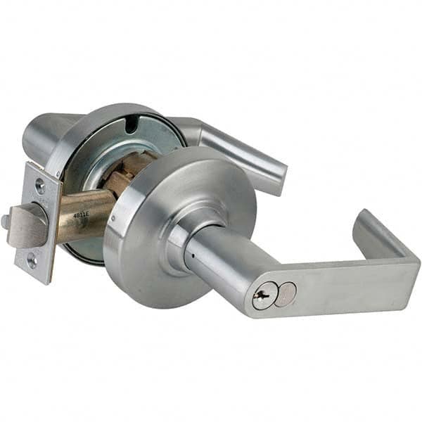 Schlage - Entrance Lever Lockset for 1-5/8 to 2-1/8" Doors - Eagle Tool & Supply