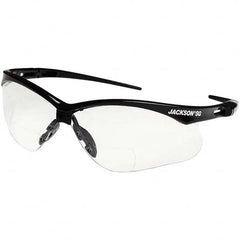 Jackson Safety - Magnifying Safety Glasses Diopter Lens: +2.5 Lens Coating: Scratch Resistant - Eagle Tool & Supply
