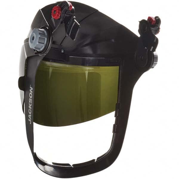 Jackson Safety - Nylon Black Adapter Adjustment Face Shield - Eagle Tool & Supply