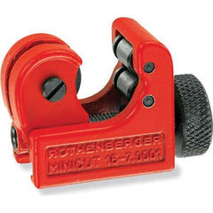 Rothenberger - Pipe & Tube Cutters Type: Mini Tube Cutter Maximum Pipe Capacity (Inch): 7/8 - Eagle Tool & Supply