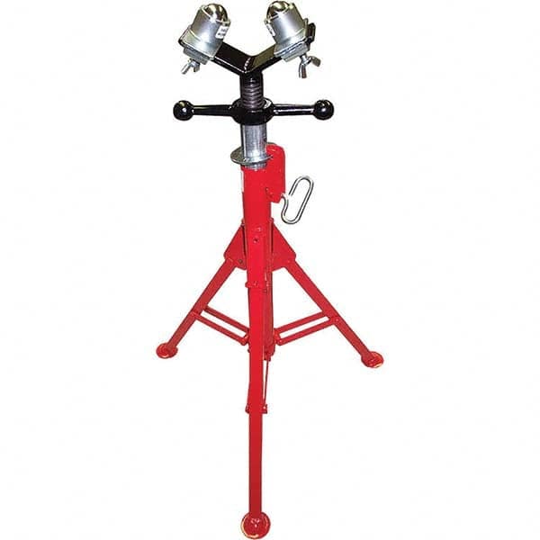 Rothenberger - Pipe Support Stands & Jacks Type: Hi-Jack With Dual-Wheel Roller Head Minimum Pipe Diameter: 1/2 (Inch) - Eagle Tool & Supply