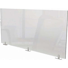 Ghent - 18" x 48" Partition & Panel System-Social Distancing Barrier - Eagle Tool & Supply