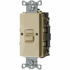 Bryant Electric - GFCI Receptacles Grade: Commercial Color: Ivory - Eagle Tool & Supply