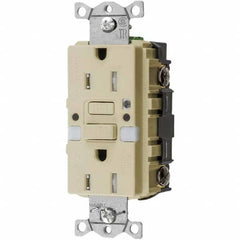 Bryant Electric - GFCI Receptacles Grade: Commercial Color: Ivory - Eagle Tool & Supply