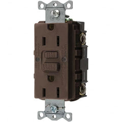 Bryant Electric - GFCI Receptacles Grade: Commercial Color: Brown - Eagle Tool & Supply