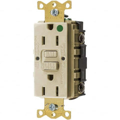 Bryant Electric - GFCI Receptacles Grade: Hospital Color: Ivory - Eagle Tool & Supply