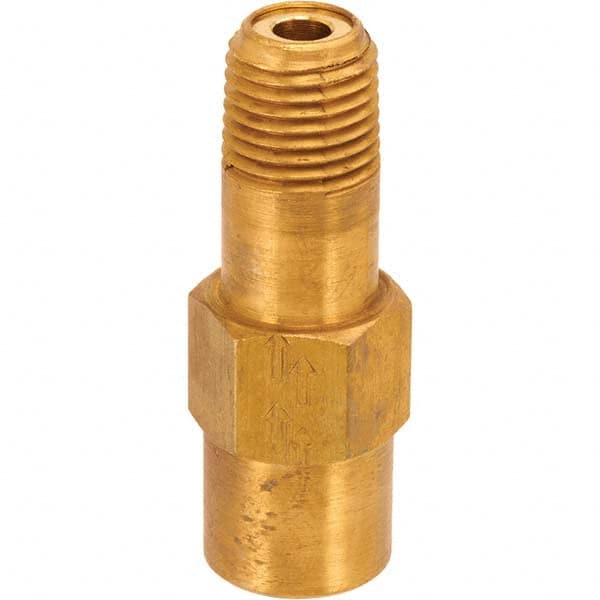 Control Devices - Check Valves Design: Check Valve Pipe Size (Inch): 1/4 x 1/4 - Eagle Tool & Supply