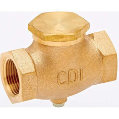 Control Devices - Check Valves Design: Check Valve Pipe Size (Inch): 3/8 x 3/8 - Eagle Tool & Supply