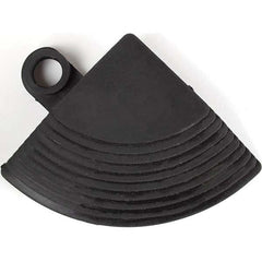 Wearwell - 1 4-Piece 4" Long x 3" Wide x 5/8" Thick, Modular Matting System - Eagle Tool & Supply