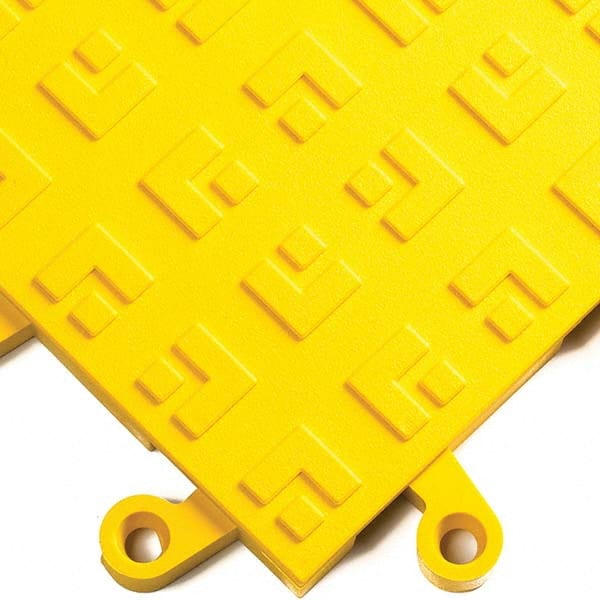 Wearwell - 1 10-Piece 18" Long x 18" Wide x 7/8" Thick, Anti-Fatigue Modular Matting System - Eagle Tool & Supply
