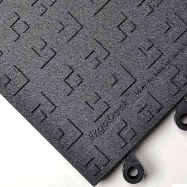 Wearwell - 1 10-Piece 18" Long x 18" Wide x 7/8" Thick, Anti-Fatigue Modular Matting System - Eagle Tool & Supply