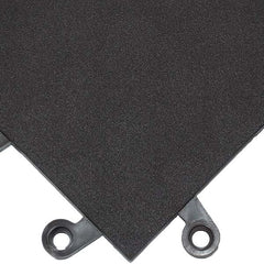 Wearwell - 1 10-Piece 18" Long x 18" Wide x 7/8" Thick, Anti-Fatigue Modular Matting System - Eagle Tool & Supply
