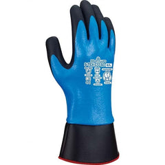 SHOWA - Size M (7), ANSI Cut Lvl A4, Puncture Lvl 3, Abrasion Lvl 4, Foam Nitrile Coated Cut & Puncture Resistant Gloves - Eagle Tool & Supply