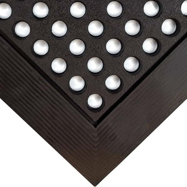 Wearwell - 4' Long x 3' Wide x 5/8" Thick Dry/Wet Environment Heavy Duty Anti-Fatigue Matting - Eagle Tool & Supply