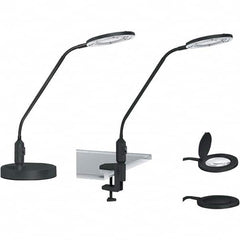 ALERA - Task Lights Fixture Type: Magnifying Color: Black - Eagle Tool & Supply