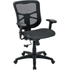 ALERA - 37-3/4 to 41-3/4" High Swivel/Tilt Mesh Chair - Eagle Tool & Supply