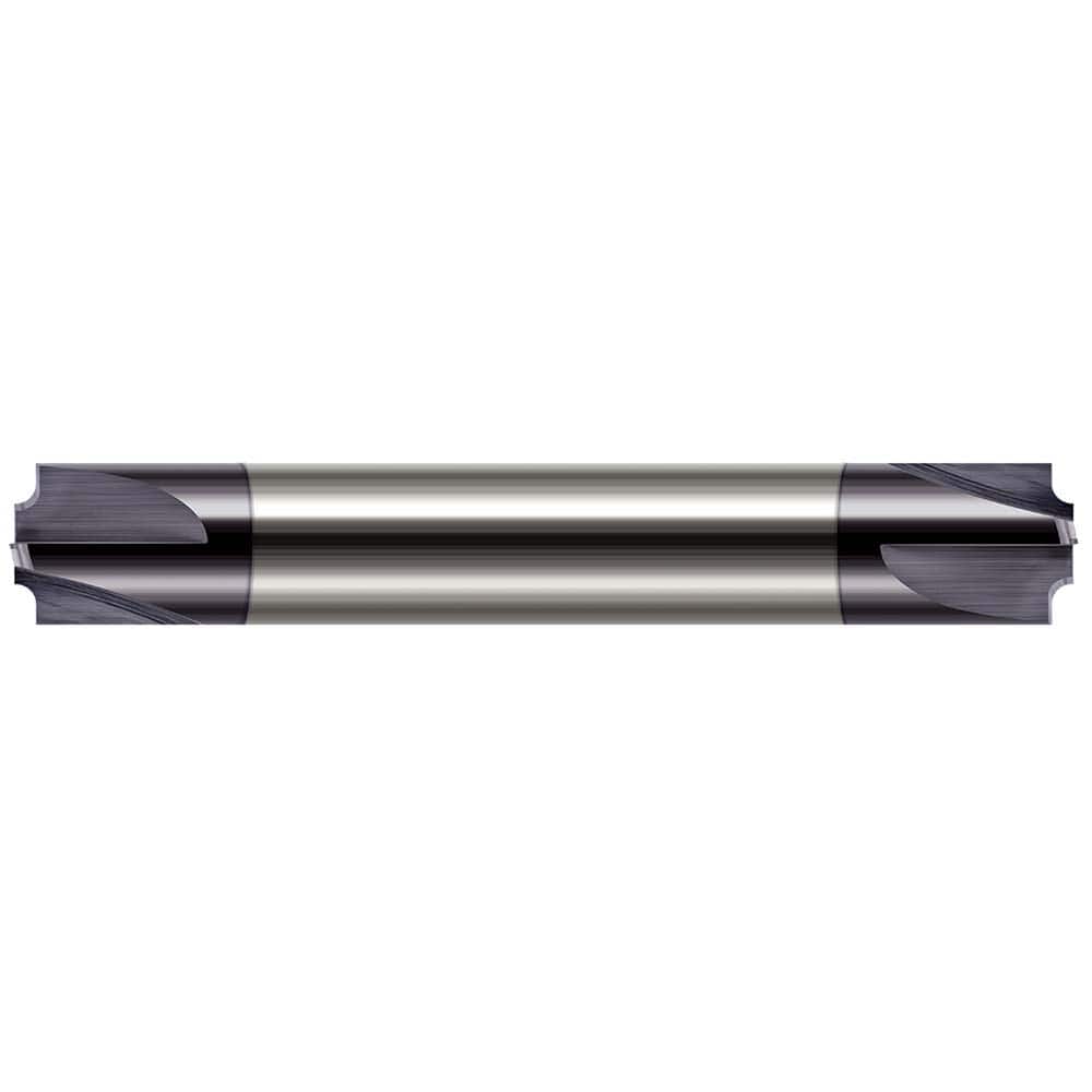 Harvey Tool - Corner Rounding End Mills; Material: Solid Carbide ; Single or Double End: Double ; Radius (mm): 0.80 ; Radius (Inch): 1/32 ; Radius (Decimal Inch): 0.0310 ; Mill Diameter (Inch): 1/8 - Exact Industrial Supply