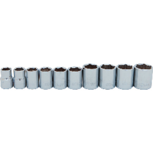 3/8″ 10PC SOCKET SET 6PT - Eagle Tool & Supply