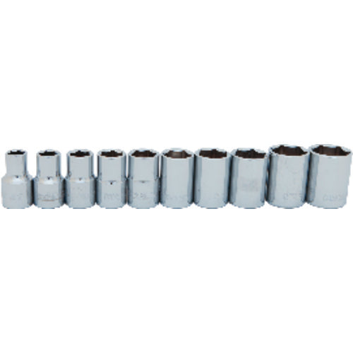 1/2″ 10PC SOCKET SET 6PT - Eagle Tool & Supply