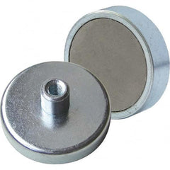 Eclipse - Ceramic Fixture Magnets Fixture Style: Center Mount Length (Decimal Inch): 1.2600 - Eagle Tool & Supply