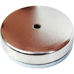 Eclipse - Ceramic Pot Magnets Diameter (Inch): 3-1/4 Height (Decimal Inch): 0.4400 - Eagle Tool & Supply