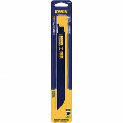 Irwin - Reciprocating Saw Blades Blade Material: Bi-Metal Blade Length (Inch): 8 - Eagle Tool & Supply