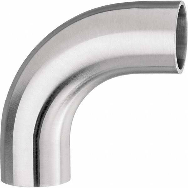 Value Collection - Sanitary Stainless Steel Pipe Fittings Type: 90 Elbow Style: Butt Weld - Eagle Tool & Supply