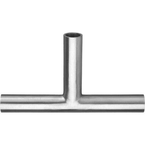 Value Collection - Sanitary Stainless Steel Pipe Fittings Type: Tee Style: Butt Weld - Eagle Tool & Supply