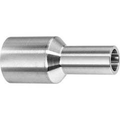 Value Collection - Sanitary Stainless Steel Pipe Fittings Type: Straight Adapter Style: Butt Weld - Eagle Tool & Supply