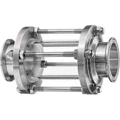 Value Collection - Sanitary Stainless Steel Pipe Fittings Type: Sight Glass Style: Quick-Clamp - Eagle Tool & Supply