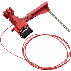 Brady - Pneumatic & Valve Lockouts Type: Universal Valve Lockout Maximum Valve Handle Size (Inch): 1.600 - Eagle Tool & Supply