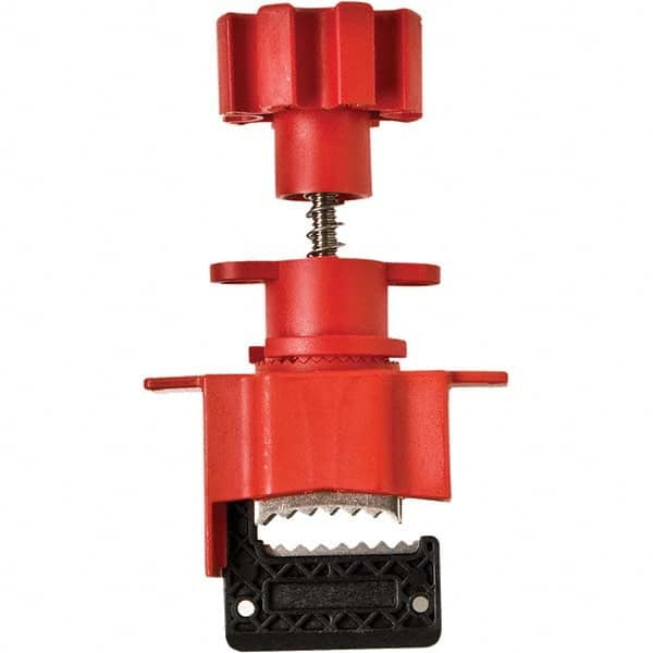 Brady - Pneumatic & Valve Lockouts Type: Universal Valve Lockout Maximum Valve Handle Size (Inch): 1.600 - Eagle Tool & Supply