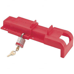 Brady - Pneumatic & Valve Lockouts Type: Butterfly Valve Lockout Maximum Valve Handle Size (Inch): 2 - Eagle Tool & Supply