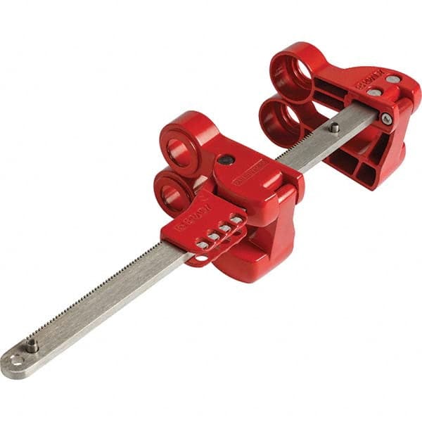 Brady - Pneumatic & Valve Lockouts Type: Gate Valve Lockout Maximum Valve Handle Size (Inch): 3 - Eagle Tool & Supply