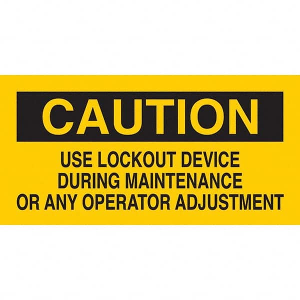 Brady - Safety & Facility Labels Message Type: Accident Prevention Header: CAUTION - Eagle Tool & Supply