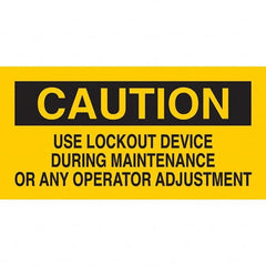 Brady - Safety & Facility Labels Message Type: Accident Prevention Header: CAUTION - Eagle Tool & Supply