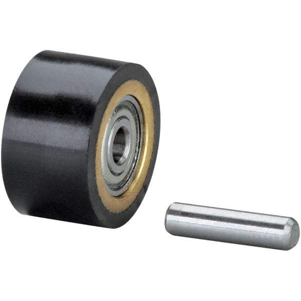Dynabrade - Contact Wheel Assembly - Crown Face Duro Rubber - Eagle Tool & Supply