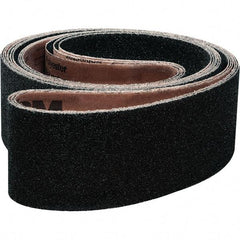VSM - 2" Wide x 72" OAL, 240 Grit, Silicon Carbide Abrasive Belt - Silicon Carbide, Very Fine, Coated, X Weighted Cloth Backing, Wet/Dry, Series CK721X - Eagle Tool & Supply