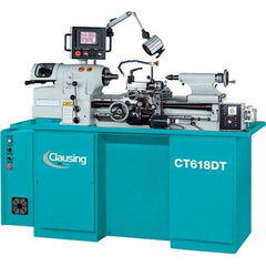 Clausing - Bench, Engine & Toolroom Lathes   Machine Type: Toolroom Lathe    Spindle Speed Control: Variable Speed Pulley - Eagle Tool & Supply