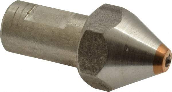 Norton - 1/4 Carat Single Point Diamond Dresser - 7/16" Shank Diam, 5/8" Diam Head - Eagle Tool & Supply