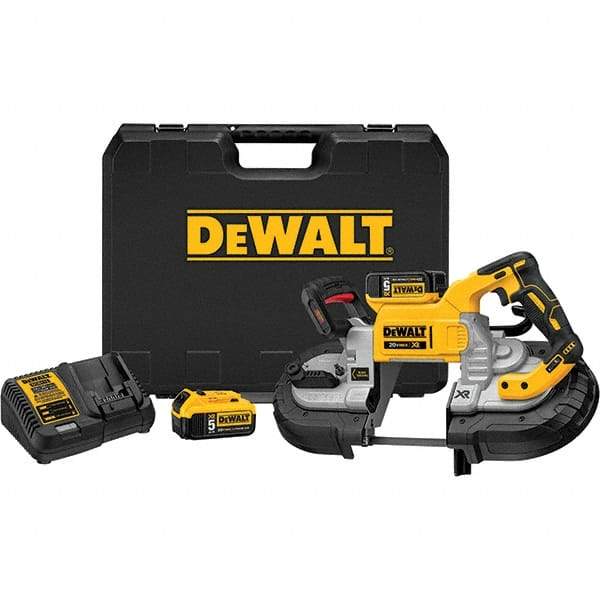 DeWALT - Cordless Portable Bandsaws Voltage: 20 Battery Chemistry: Lithium-Ion - Eagle Tool & Supply
