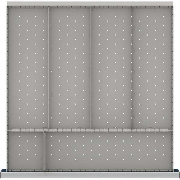 LISTA - 6-Compartment Drawer Divider Layout for 3.15" High Drawers - Eagle Tool & Supply