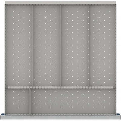 LISTA - 6-Compartment Drawer Divider Layout for 3.15" High Drawers - Eagle Tool & Supply