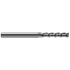 Harvey Tool - Square End Mills; Mill Diameter (Inch): 1/8 ; Mill Diameter (Decimal Inch): 0.1250 ; Length of Cut (Inch): 5/8 ; Length of Cut (Decimal Inch): 0.6250 ; Material: Solid Carbide ; Finish/Coating: Uncoated - Exact Industrial Supply