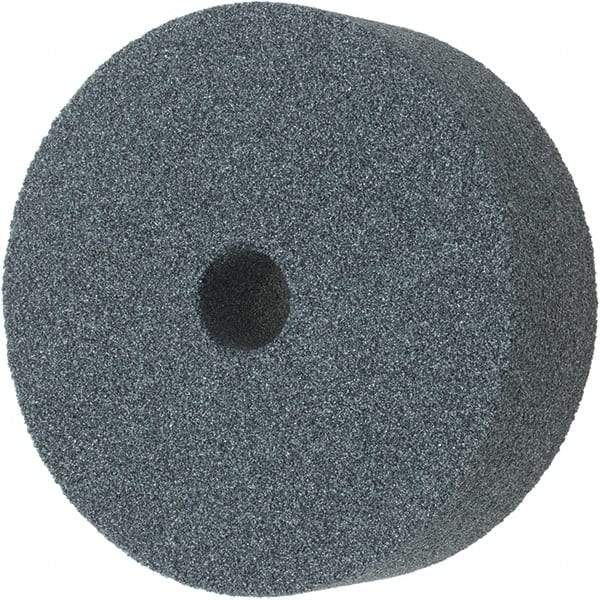 Norton - 3" Diam x 1/2" Hole x 1" Thick, H Hardness, 80 Grit Surface Grinding Wheel - Silicon Carbide, Type 1, Medium Grade, 10,825 Max RPM, Vitrified Bond, No Recess - Eagle Tool & Supply