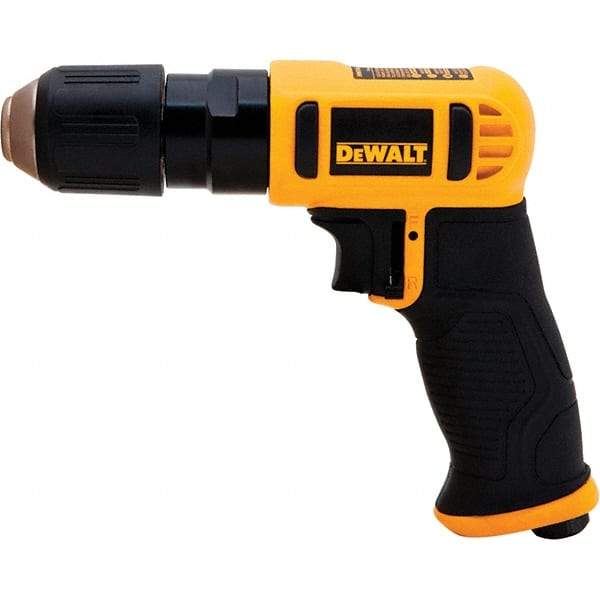 DeWALT - Air Drills Chuck Size: 3/8 Chuck Type: Keyless - Eagle Tool & Supply