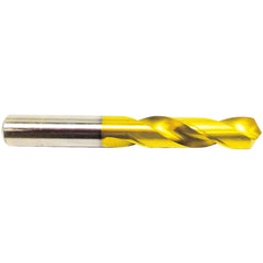 5/16″ Dia. Screw Machine Drill, 118 Degrees, TiN, Series/List # 1435 - Exact Industrial Supply